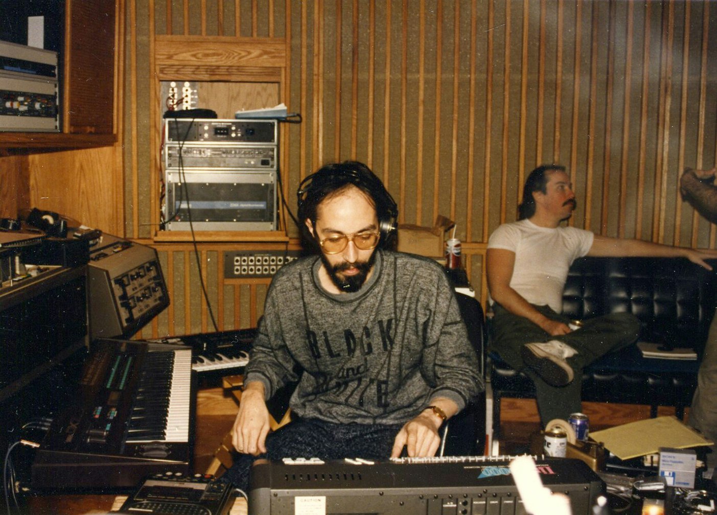 John Morales on the Linn 9000.